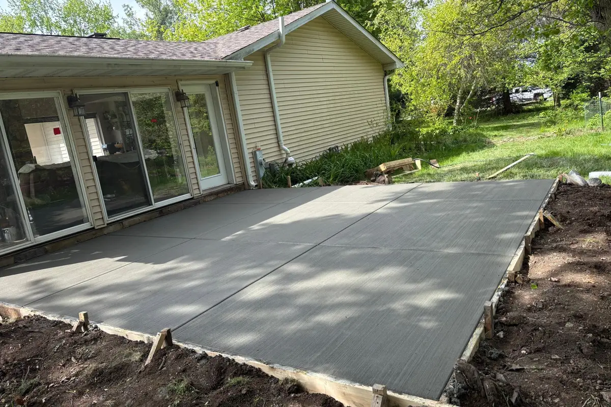 Concrete Patio Spring Grove
