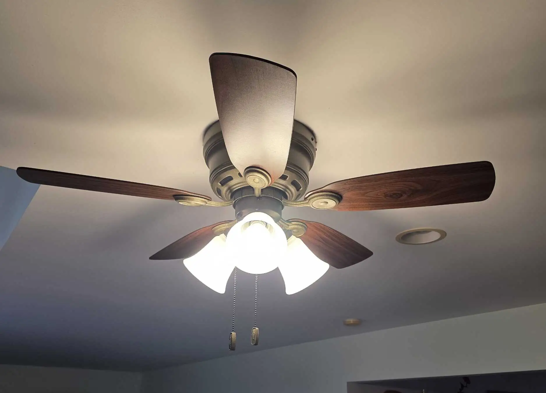 Ceiling fan and lighting installation Ceiling fan and lighting installation
